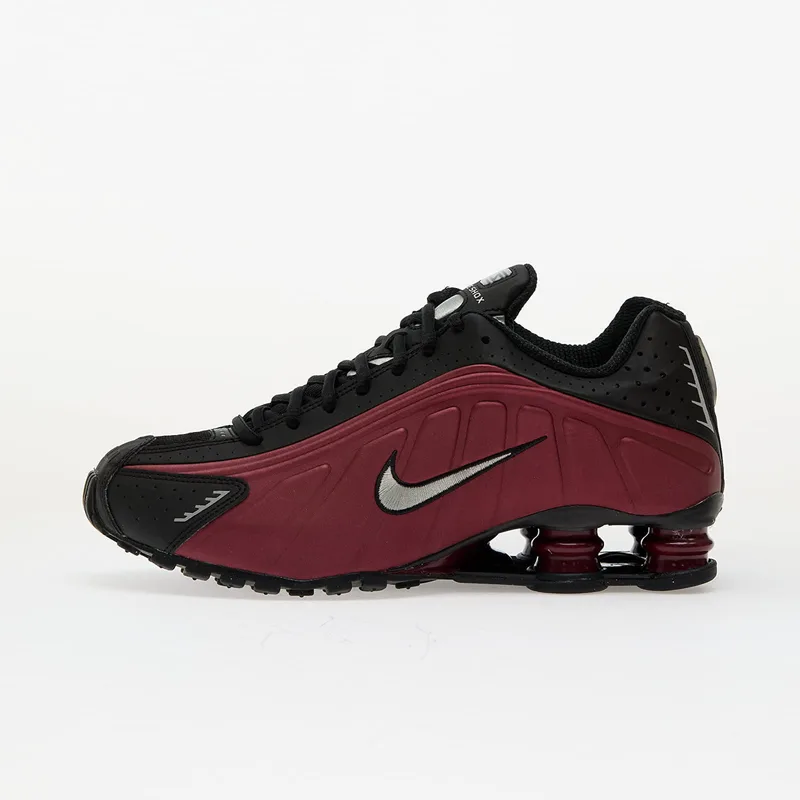 Sneakers Nike W Shox R4 Black/ Metallic Silver-Team Red EUR 38