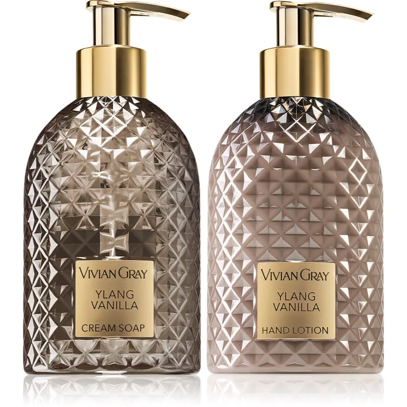 Vivian Gray Gemstone Ylang & Vanilla σετ δώρου με ενυδατικό αποτέλεσμα