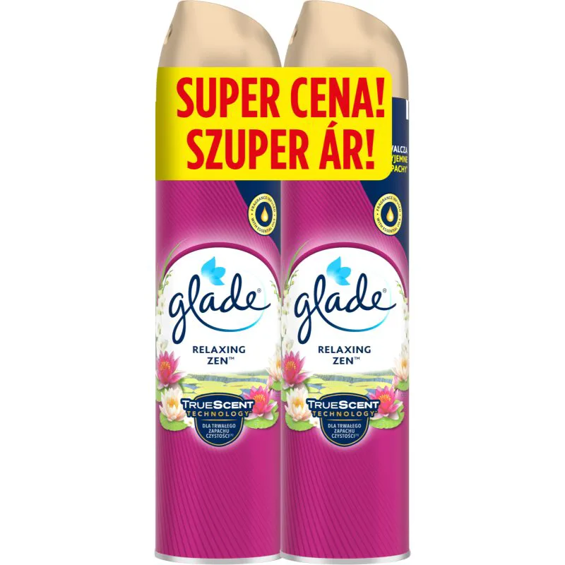 GLADE Relaxing Zen αποσμητικό χώρου διπλό 2x300 ml