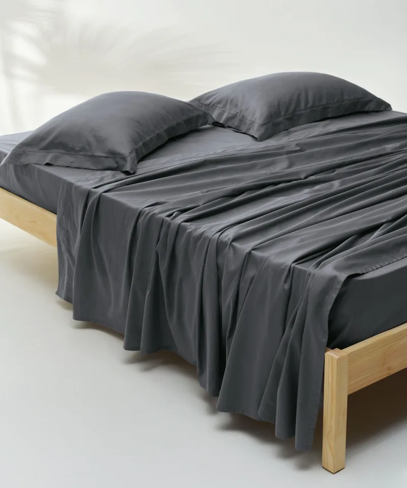 Σετ Σεντόνια Υπέρδιπλα 4 Τεμαχίων Kentia Opulence 22 Grey 240x270