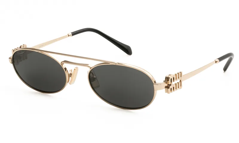 MIU MIU ΓΥΑΛΙΑ ΗΛΙΟΥ MIU MIU 54ZS ZVN08Z 5319 54ZS Χρυσό