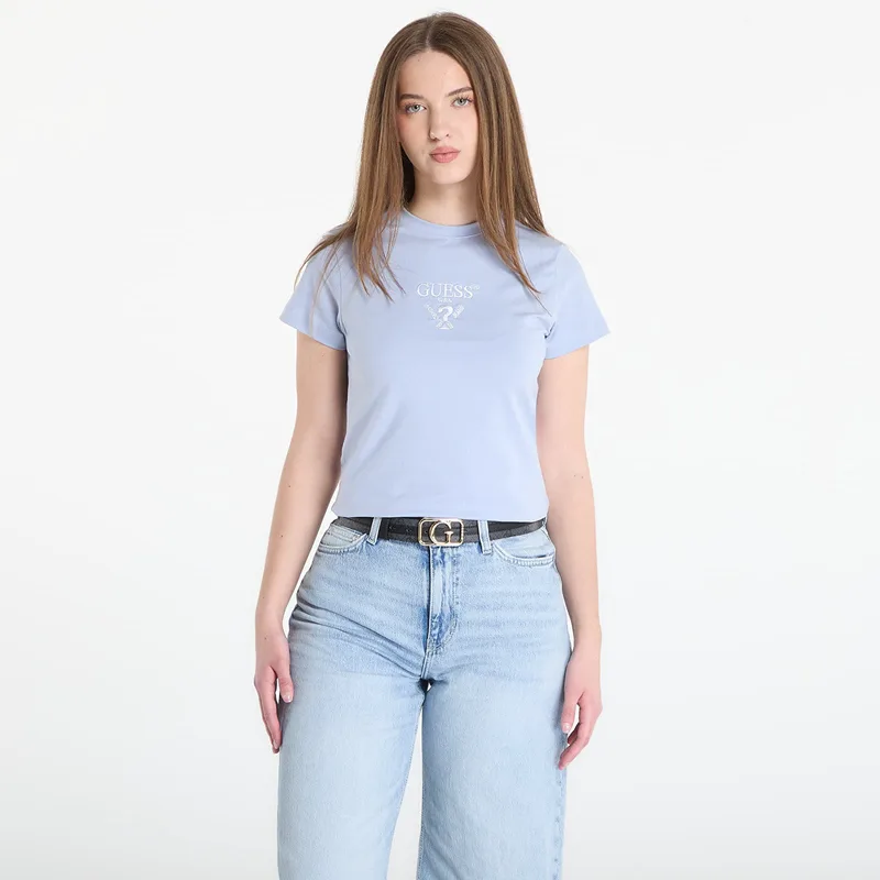 T-shirt GUESS Colette Ss Tee Peaceful Blue XS