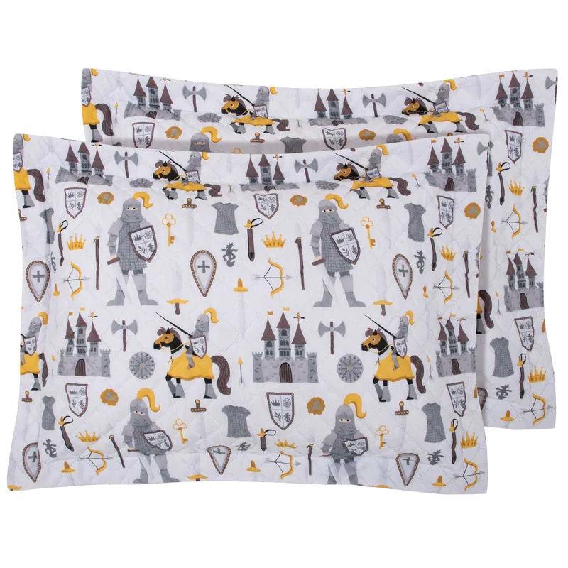 Ζεύγος Διακοσμητικές Μαξιλαροθήκες Microfiber 50x70+5εκ. Essential 8861 Cream-Grey Greenwich Polo Club Junior (Ύφασμα: Microfiber, Χρώμα: Γκρι) - Greenwich Polo Club - 233400008861