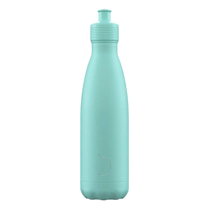 Μπουκάλι Θερμός 500ml Chilly's Με Sport Πώμα Pastel Green