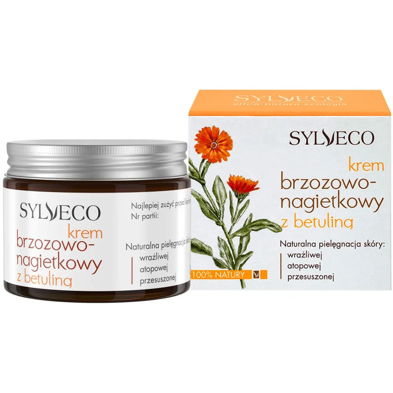 Sylveco Birch-Calendula Cream with Betulin - cream for sensitive skin, 50 ml