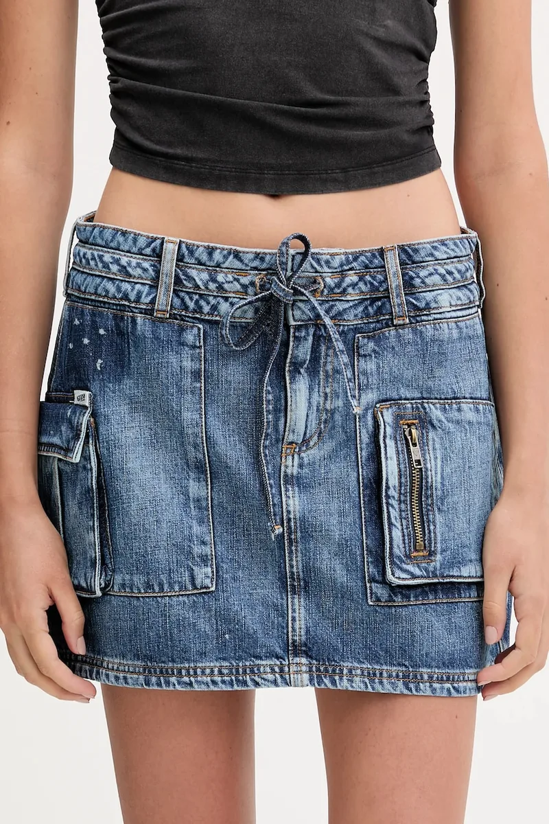 Τζιν φούστα Guess Originals HARRINGTON