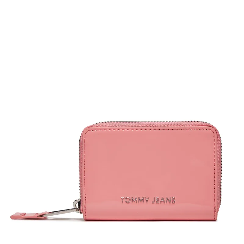 Πορτοφόλι Tommy Jeans Tjw Ess Must Small Za Patent AW0AW15935 Ροζ