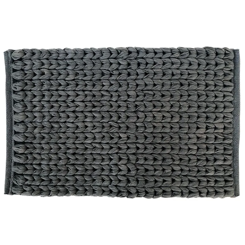 Πατάκι Μπάνιου (50x80) Rainbow 05593.001 Chain Grey