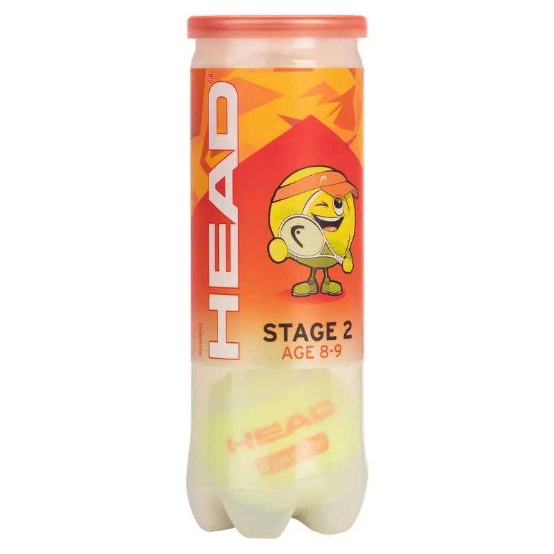 HEAD STAGE 2 ORANGE 3 BALL ΜΠΑΛΛΑΚΙΑ TENNIS