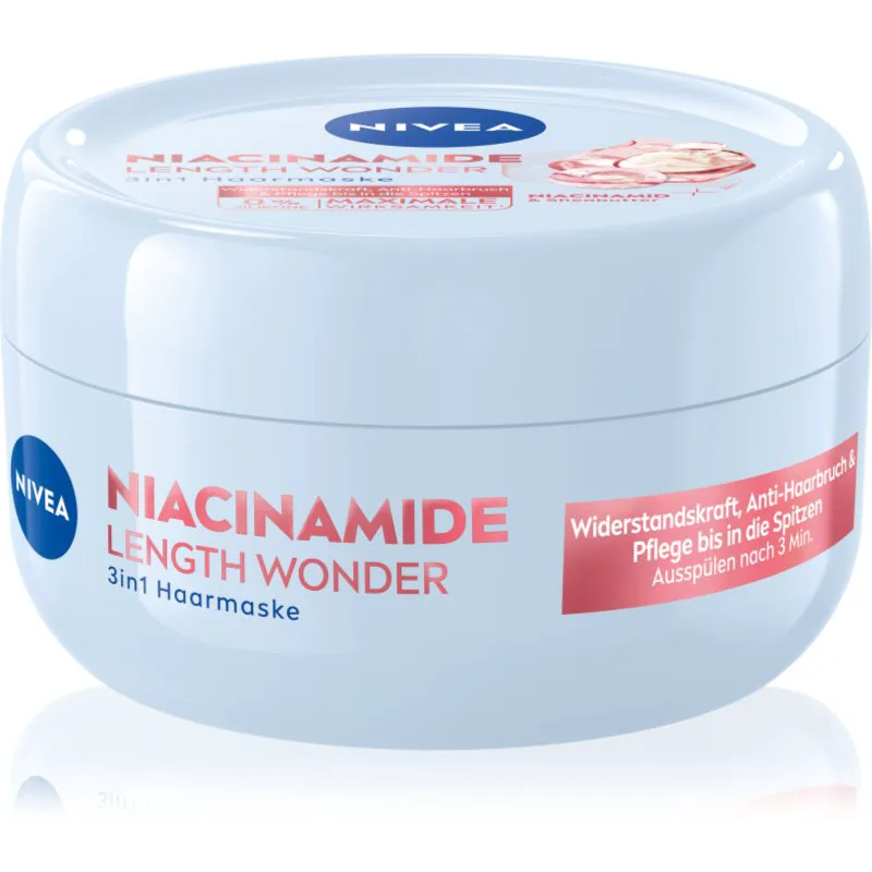 NIVEA Length Wonder αποκαταστατική και ενισχυτική μάσκα για τα μαλλιά 200 ml