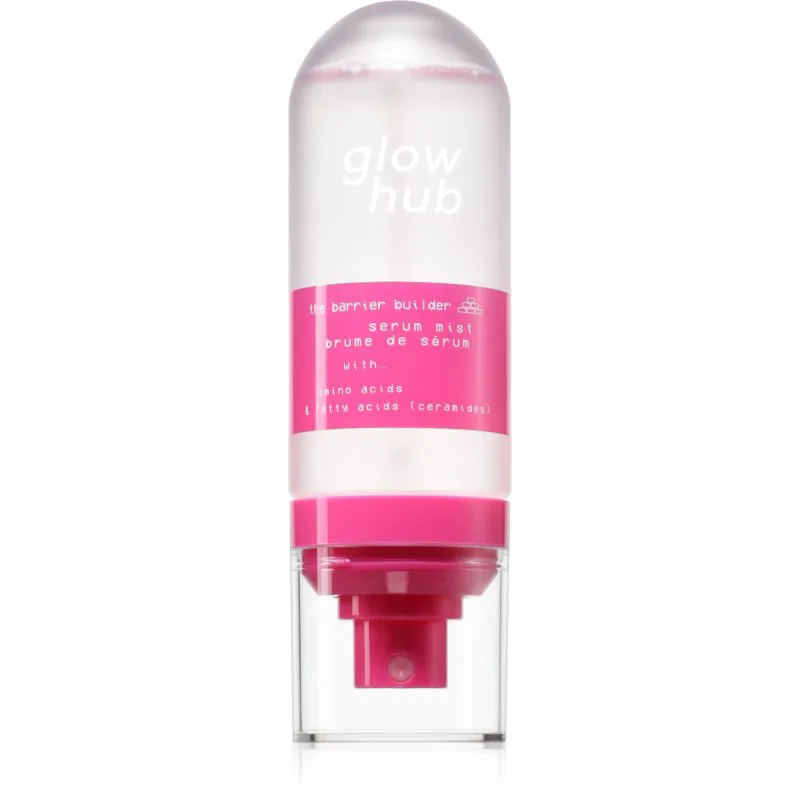 Glow Hub The Barrier Builder ομίχλη προσώπου για την ανάπλαση δερματικού φραγμού 90 ml