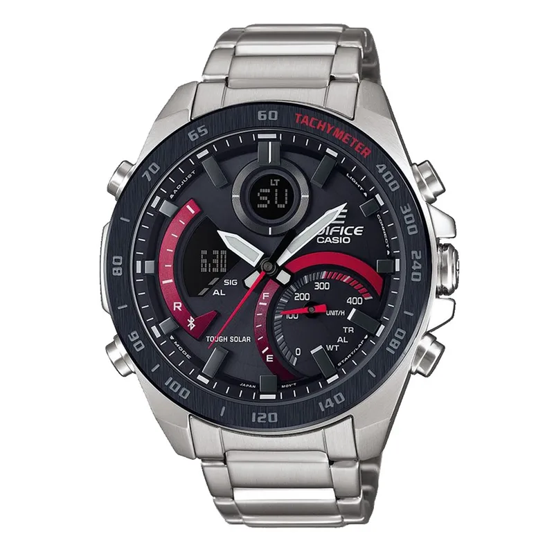 CASIO Edifice Bluetooth Solar Stainless Steel Bracelet ECB-900DB-1AER