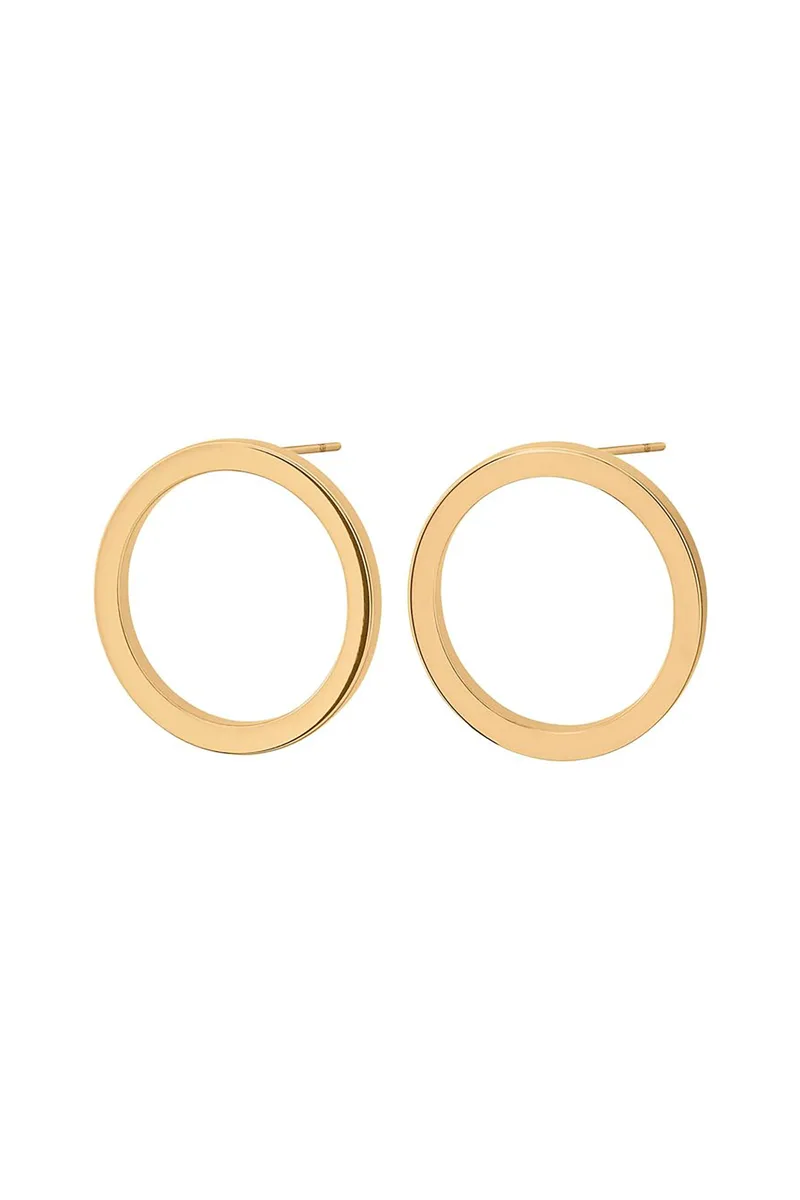 EDBLAD γυναικεία σκουλαρίκια "Circle Χρυσό" (S) - 109339