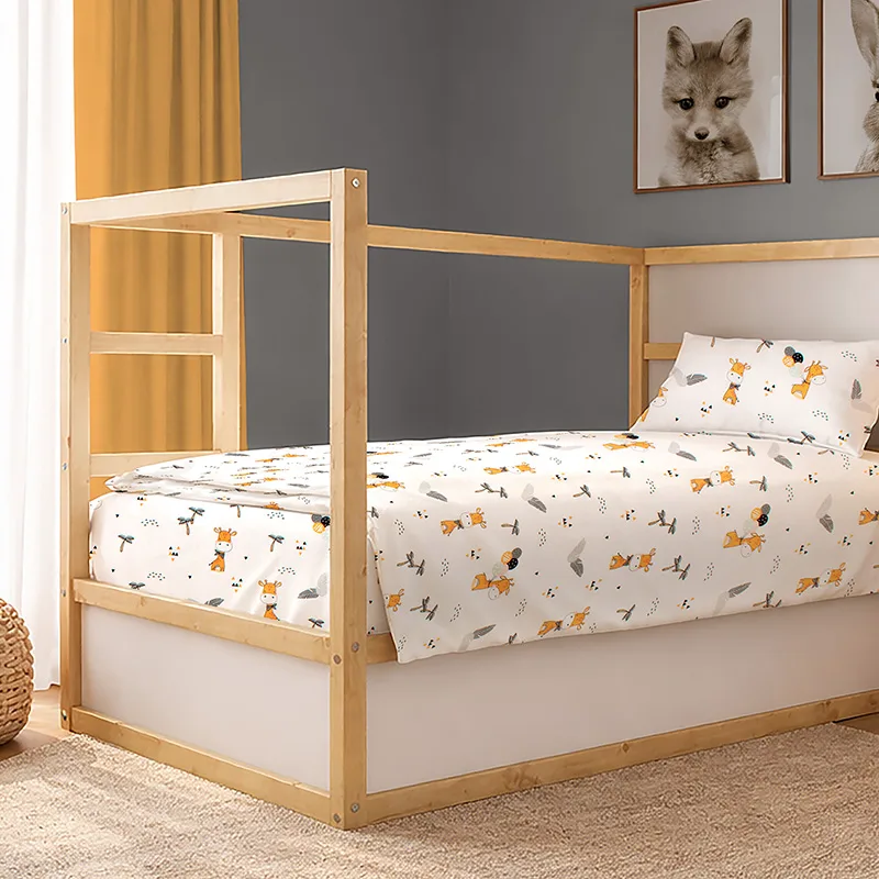 Παπλωματοθήκη Μεμονωμένη Μονή 160X240 Dimcol Giraffe 599 (160x240)