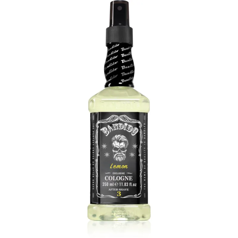 BANDIDO Cologne νερό για μετά το ξύρισμα Lemon 350 ml