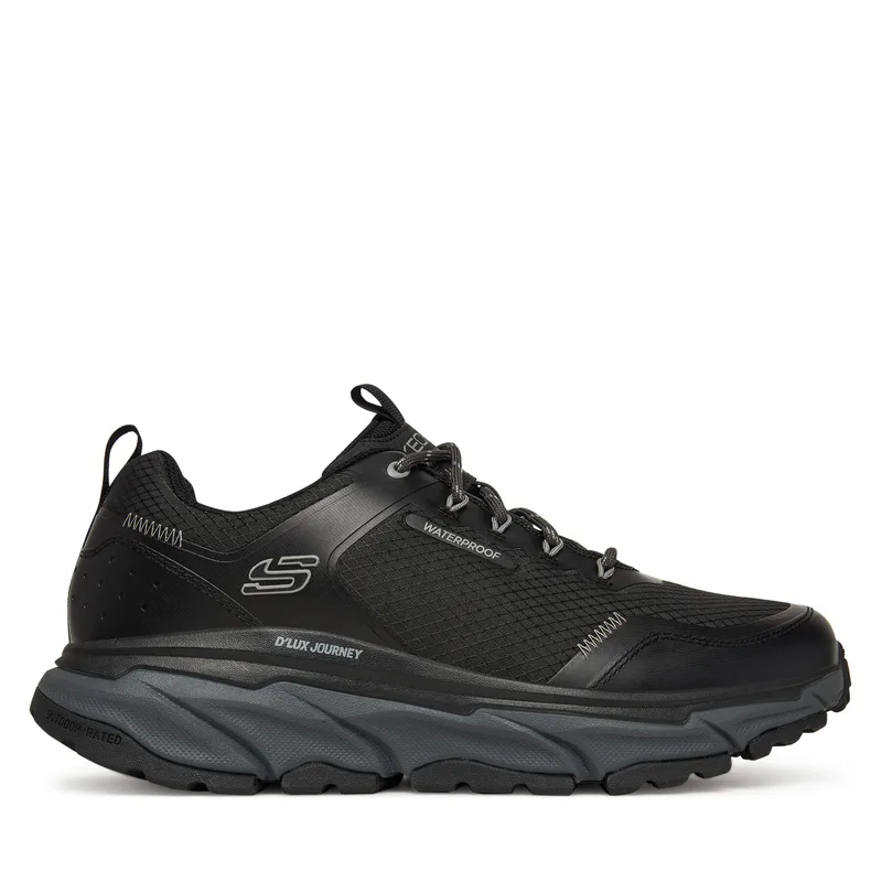 Παπούτσια πεζοπορίας Skechers D'Lux Journey 237419 BKCC Μαύρο