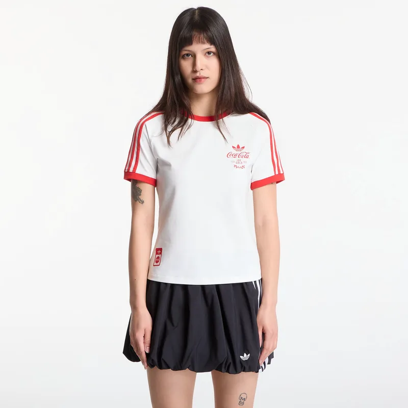 T-shirt adidas x Coca Cola 3 Stripes Tee Core White L