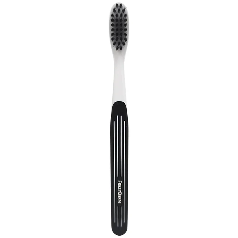 Frezyderm Toothbrush Experience Active Carbon Soft Μαλακή Οδοντόβουρτσα με Ίνες Ενεργού Άνθρακα 1 Τεμάχιο