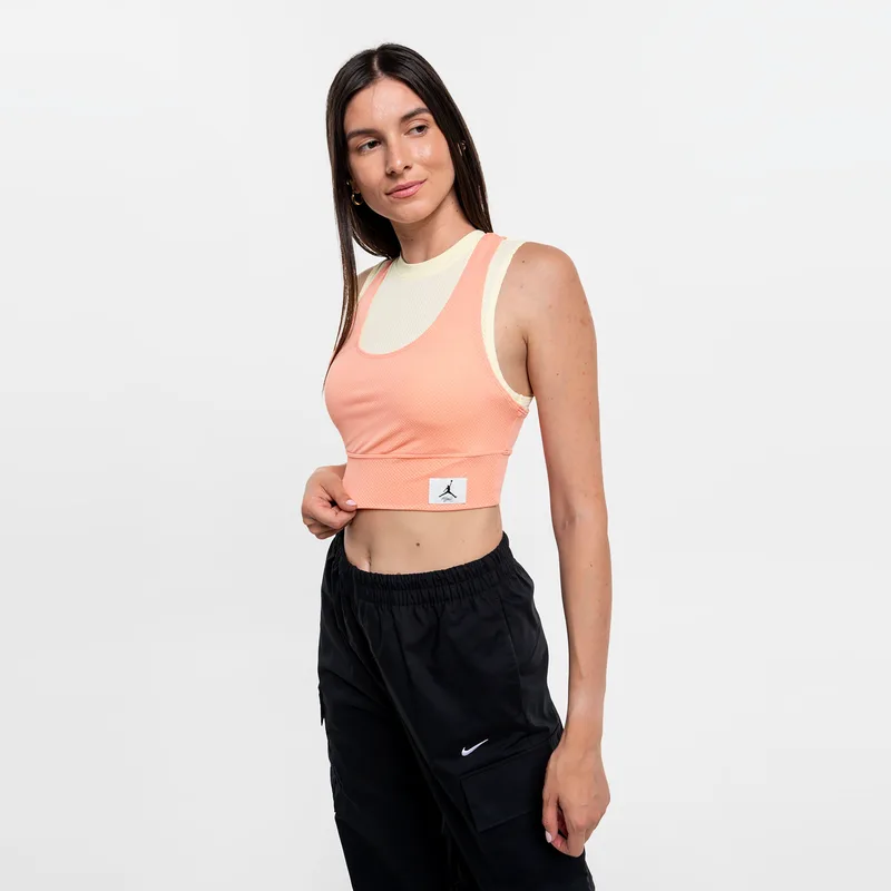 Jordan Dri-FIT Crop Γυναικεία Αμάνικη Μπλούζα (9000095538_56955)