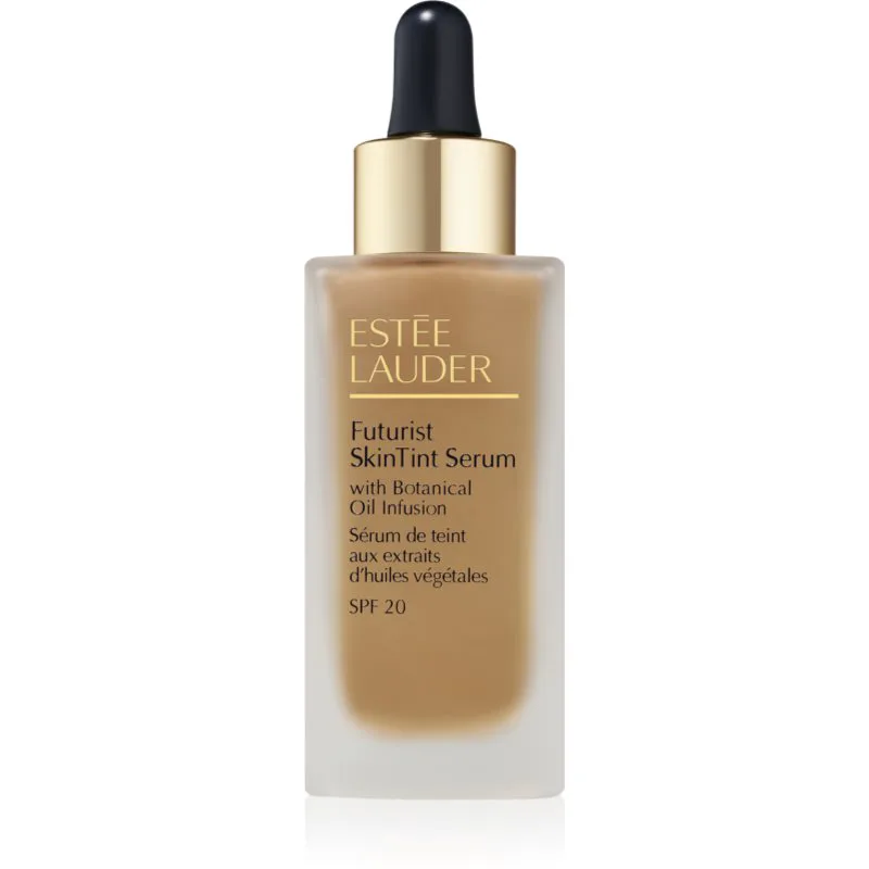 Estée Lauder Futurist SkinTint Serum Foundation With Botanical Oil Infusion SPF 20 Foundation σε μορφή serum SPF 20 απόχρωση 4W1 Honey Bronze 30 ml