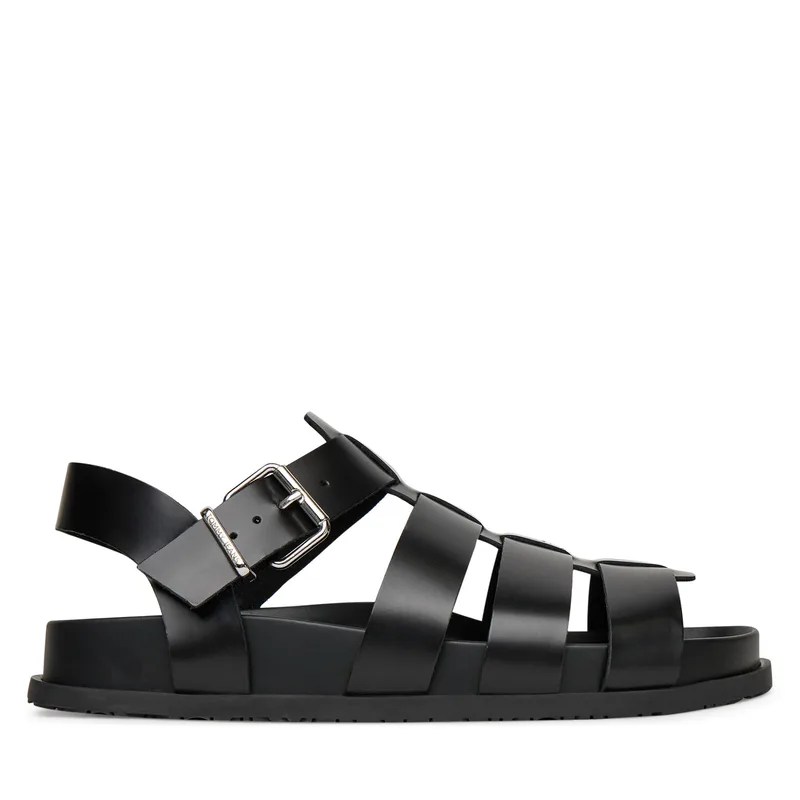 Σανδάλια Tommy Jeans Tjw Fisherman Patent Sandal EN0EN02874 Μαύρο