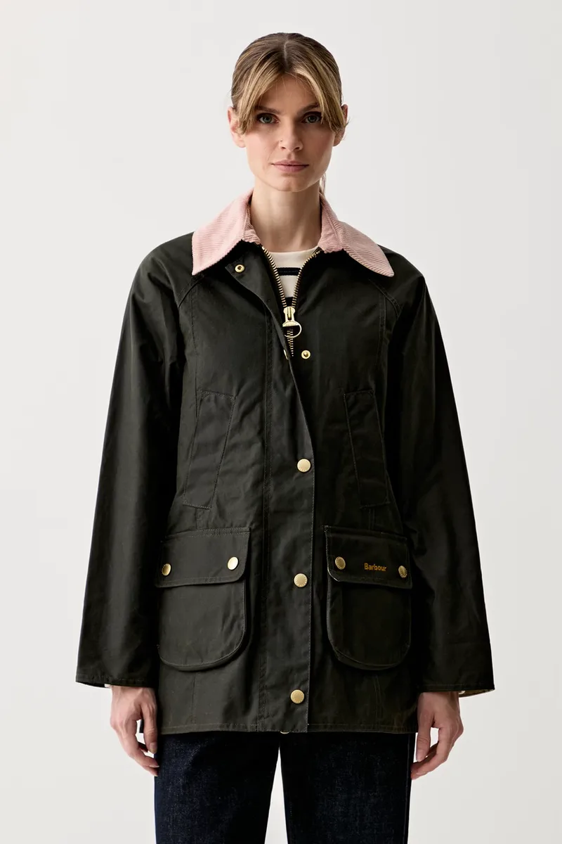 Barbour παρκά γυναικεία με βαμβάκι BEADNELL