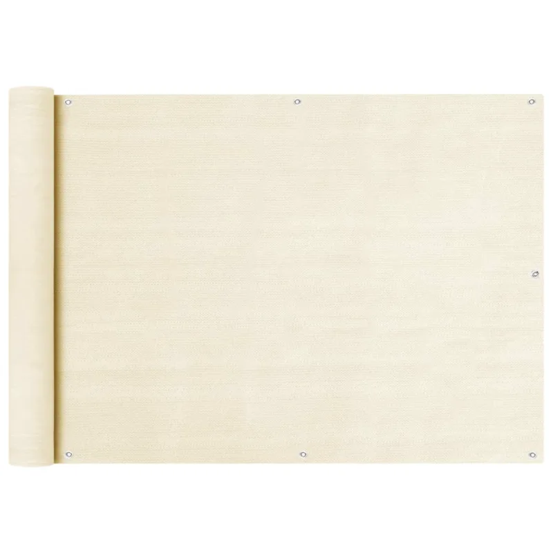 vidaXL Διαχω�ιστικ� Βε�άντας ��εμ 75 x 400 εκ. απ� HDPE