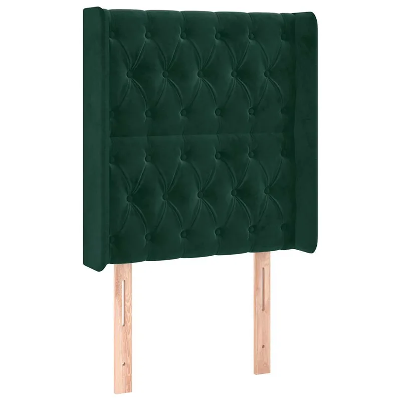 vidaXL �εφαλά�ι με Πτε��για Π�άσινο 83x16x118/128 εκ. Βελο�δινο