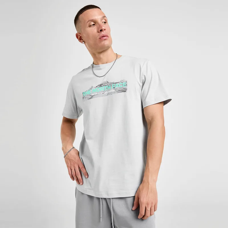 The North Face Digital Mountain Front Graphic Ανδρικό T-shirt (9000218396_15286)