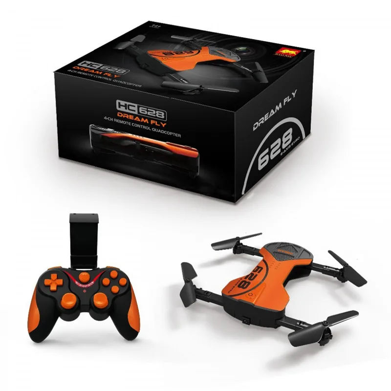 mini τηλεκατευθυνόμενο τετρακόπτερο dream fly wifi με κάμερα hc628