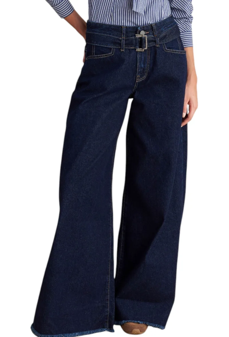 Παντελόνι Jean Attrattivo Wide Leg 9922406-BLUE Γυναικείο