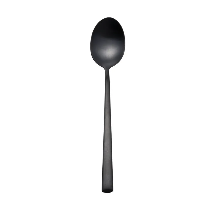 Estia Κουτάλι Φαγητού Prestige Black Ανοξείδωτο Ατσάλι 18/0 Μαύρο Mat