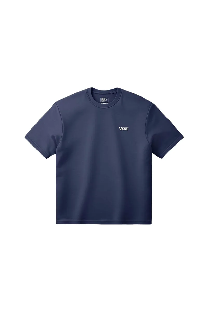 Vans ανδρικό T-shirt Loose Fit "Left Chest Logo" - VN000R9XFOB1 Μπλε Σκούρο