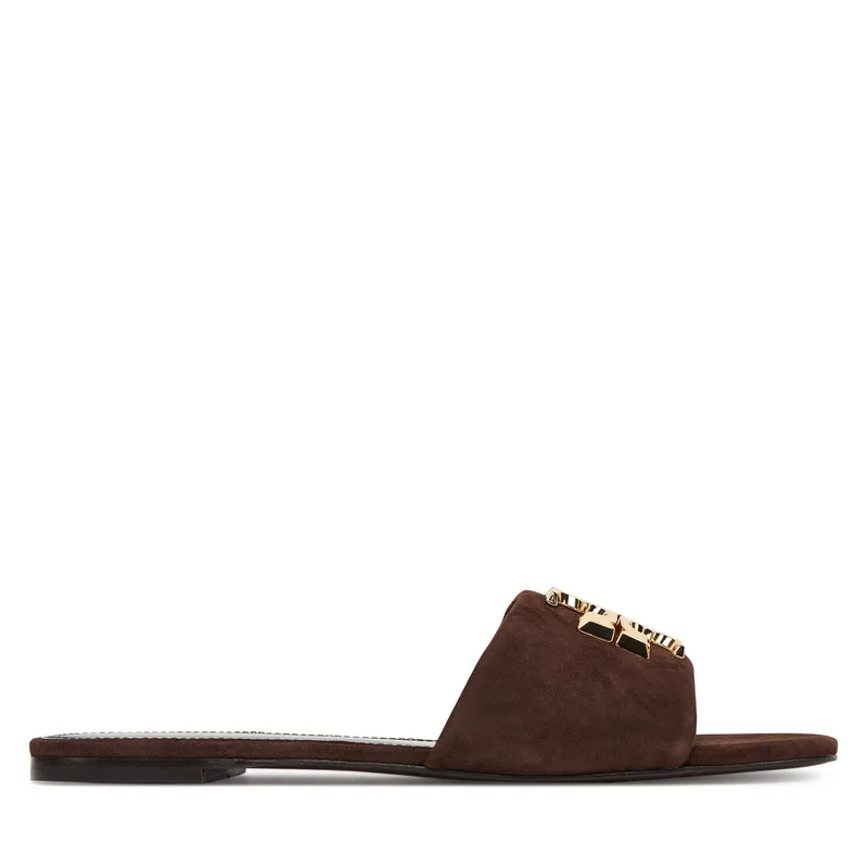 Παντόφλες Tory Burch Eleanor Slide 174839 Καφέ