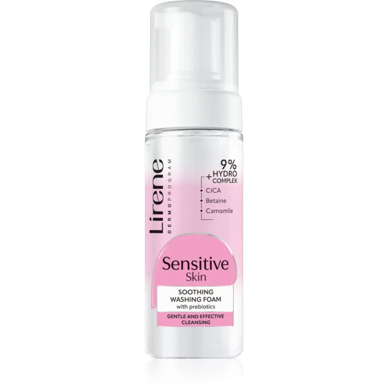 Lirene Sensitive skin καταπραϋντικός μικυλλιακός αφρός για ευαίσθητη επιδερμίδα 150 ml