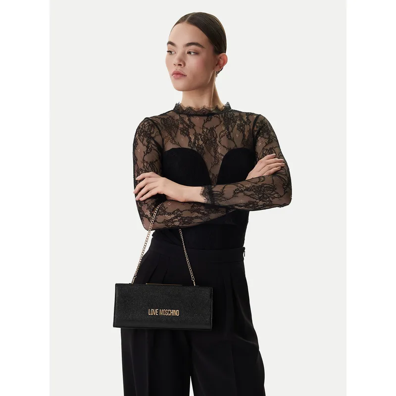 Τσάντα LOVE MOSCHINO JC4144PP1OLS0000 Μαύρο