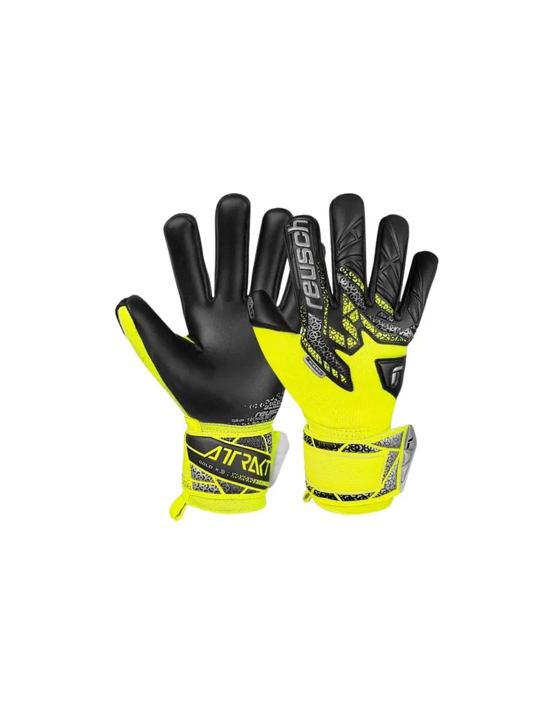 Reusch Attrakt Χρυσό X NC 5570955 2025 Goalkeeper Gloves