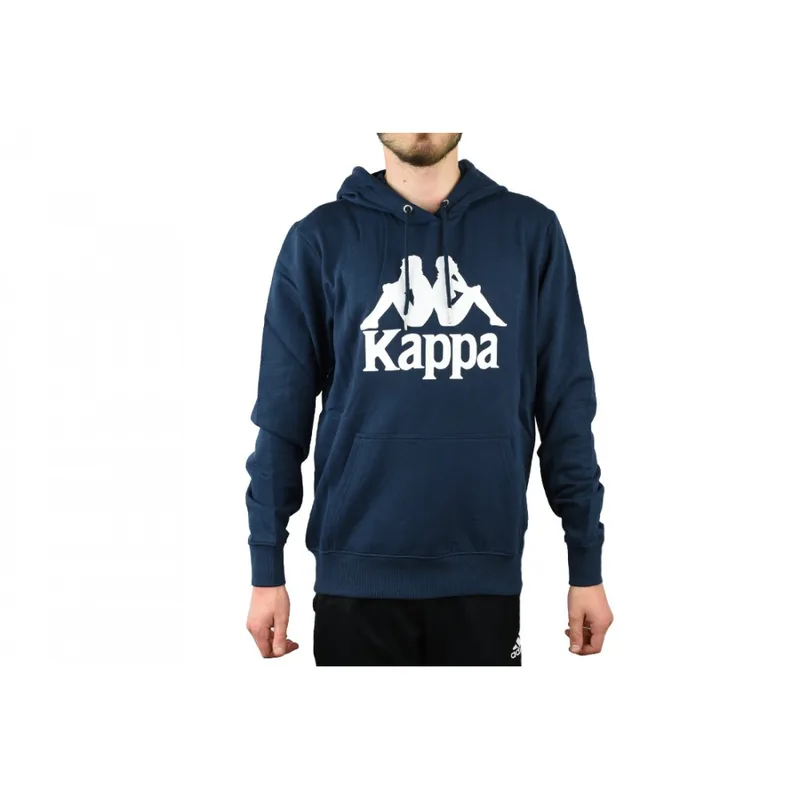 Kappa Taino Ανδρικό Φούτερ με Κουκούλα και Τσέπες Navy Μπλε 705322-821