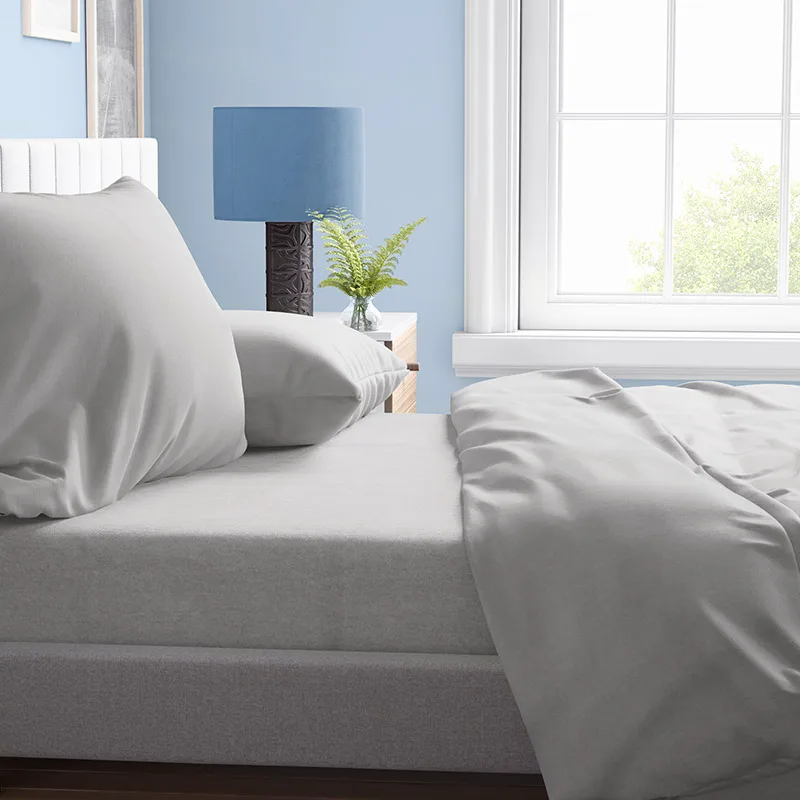 Σεντόνια King Size (Σετ) 240X270 Dimcol Solid 496 Χωρίς Λάστιχο (240x270)