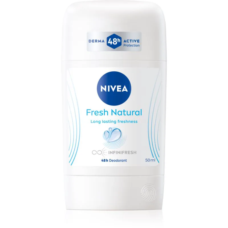 NIVEA Fresh Natural στερεό αποσμητικό 50 ml