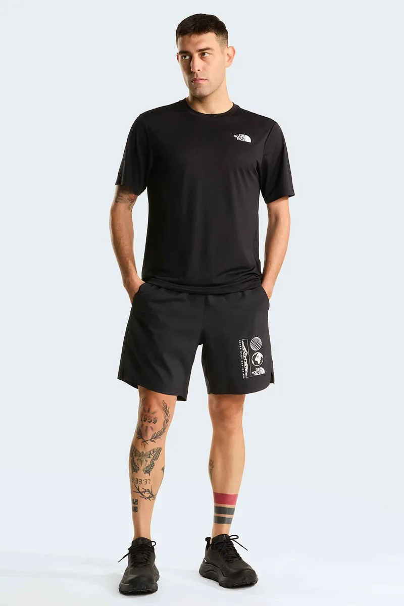 The North Face ανδρικό σορτς "24/7 7'' Graphic" - NF0A8G84JK31 Μαύρο