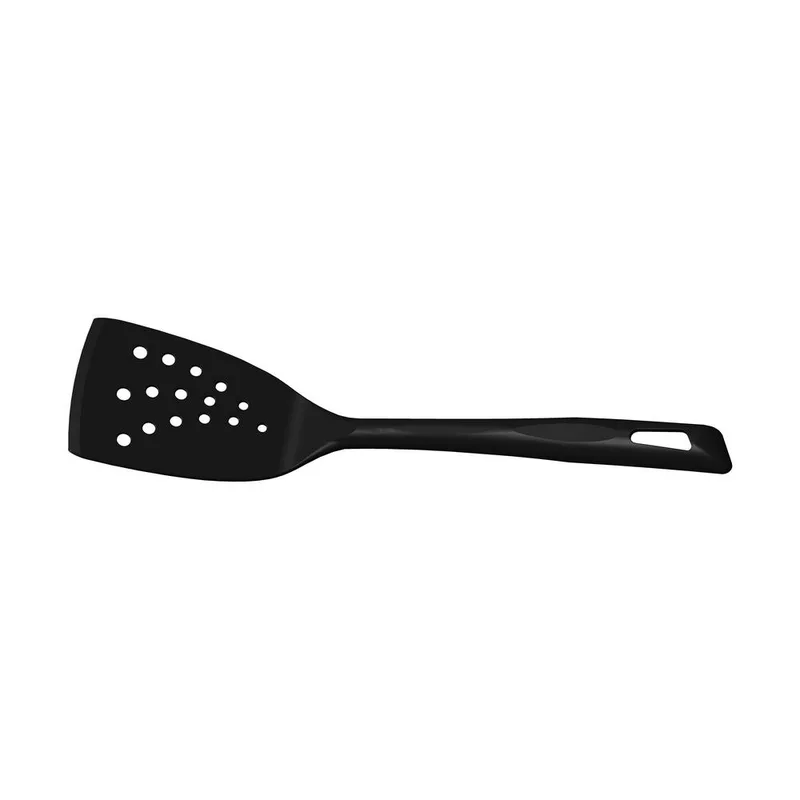 Σπάτουλα Τρυπητή 36εκ. Μαύρη Nylon Professional EL0002475N (Υλικό: Nylon, Χρώμα: Μαύρο) - Max Home - EL0002475N