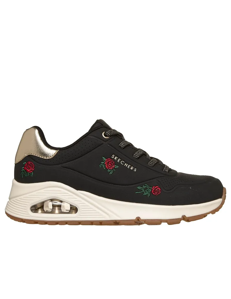 Skechers Uno Champagne and Roses 177862BKRD