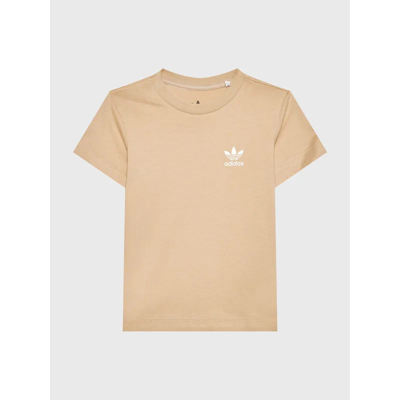adidas Originals T-Shirt adicolor HK7468 Μπεζ Regular Fit
