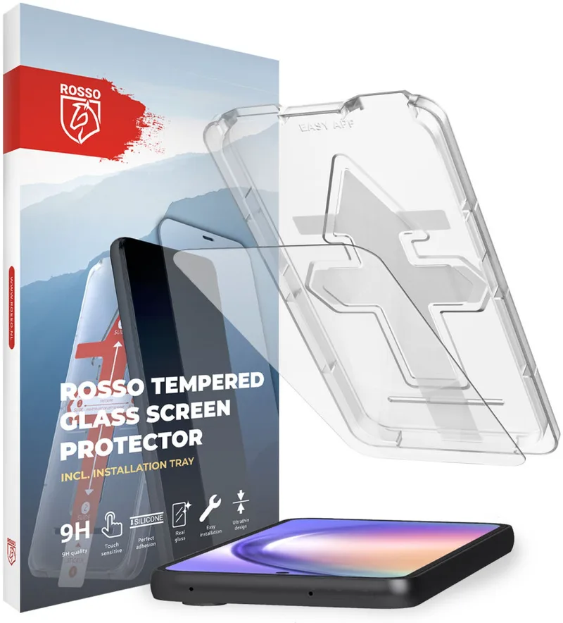 Κόκκινο Tempered Glass - Αντιχαρακτικό Προστατευτικό Γυαλί Οθόνης Samsung Galaxy A54 (8719246391118)