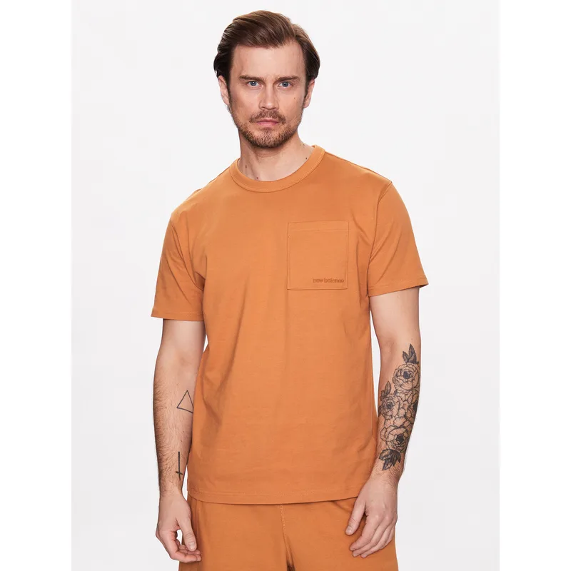 New Balance T-Shirt Athletics Nature State MT23567 Πορτοκαλί Relaxed Fit