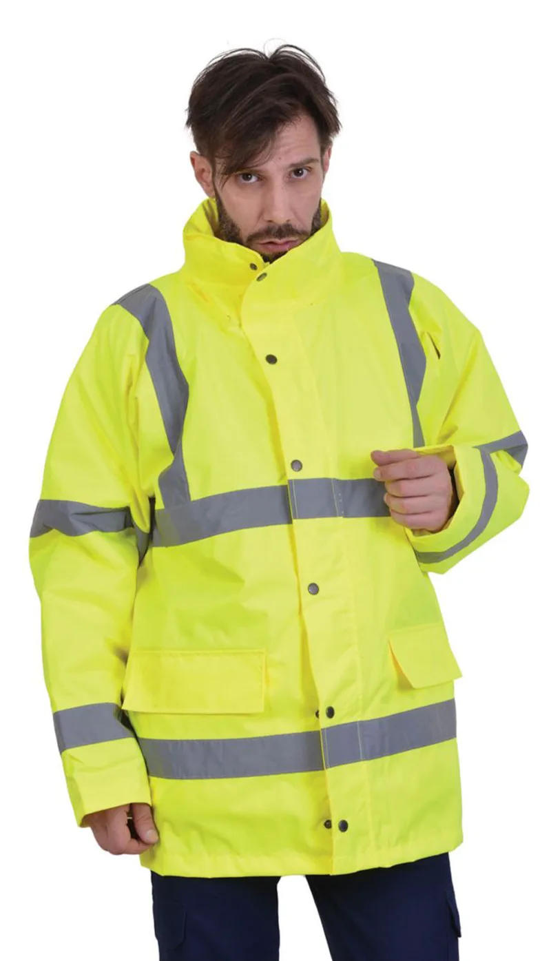 Τζάκετ Parka Ergoline ERGOsafety 5301-330 Κίτρινο φωσφοριζέ