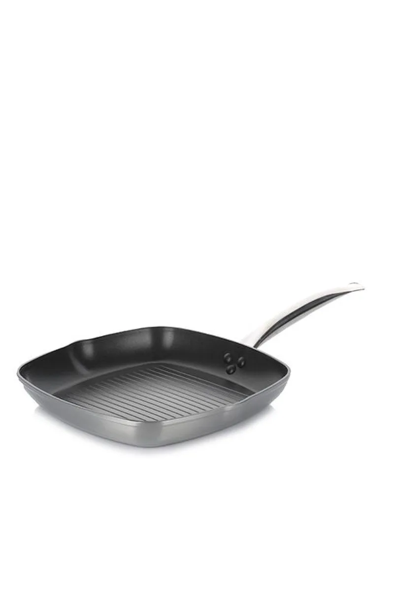 Γκριλιέρα Αντικολλητική 28 Cm Από Τιτάνιο 28x28x0cm Μονόχρωμο GTR