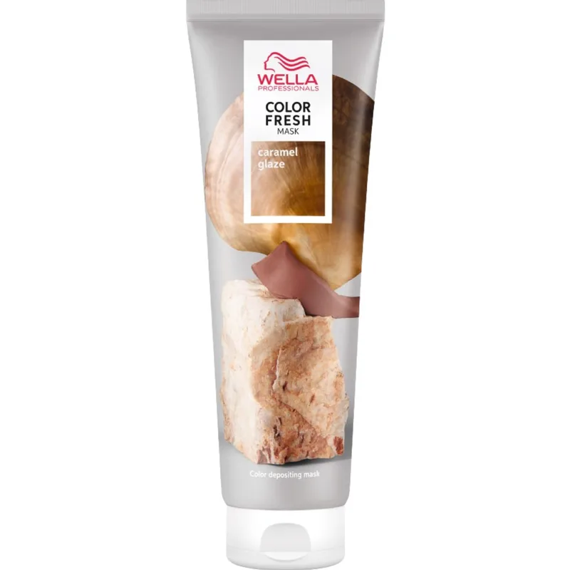 Wella Professionals Color Fresh Mask Μάσκα Περιποίησης & Ανανέωσης Μαλλιών με Ημιμόνιμο Χρώμα 150ml - Caramel Glaze