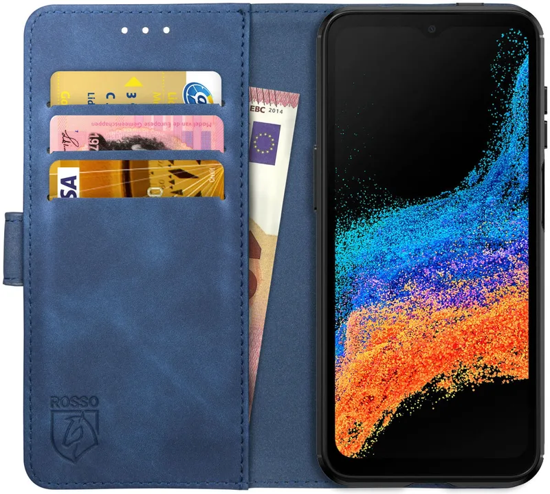 Κόκκινο Element PU Θήκη Πορτοφόλι Samsung Galaxy Xcover 6 Pro - Blue (8719246366000)